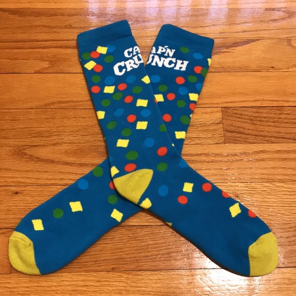 Captain Crunch Cereal Fun Pantone Socks (Brand New) - Picture 8 of 8